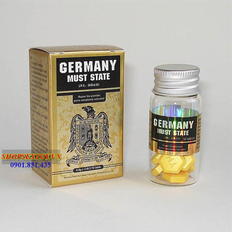 SL27- Thuốc cường dương Germany Must State ( nhập khẩu từ Đức )