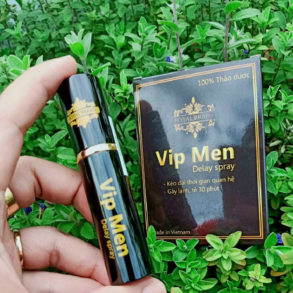 SL14- Thuốc xịt chống xuất tinh sớm Vip Men